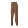 Saint Laurent Women Wool And Mohair Wide Pants